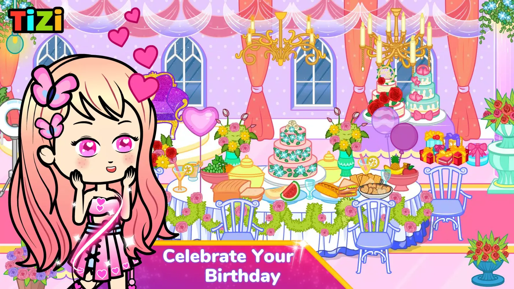 Tizi Town: Doll Dress Up Games应用截图