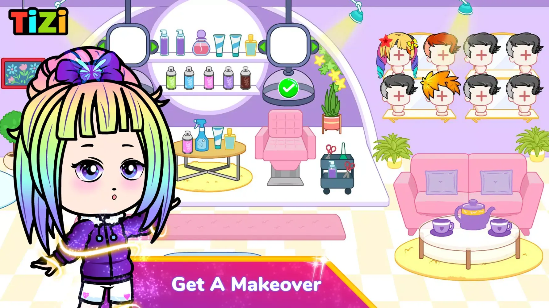 Tizi Town: Doll Dress Up Games应用截图