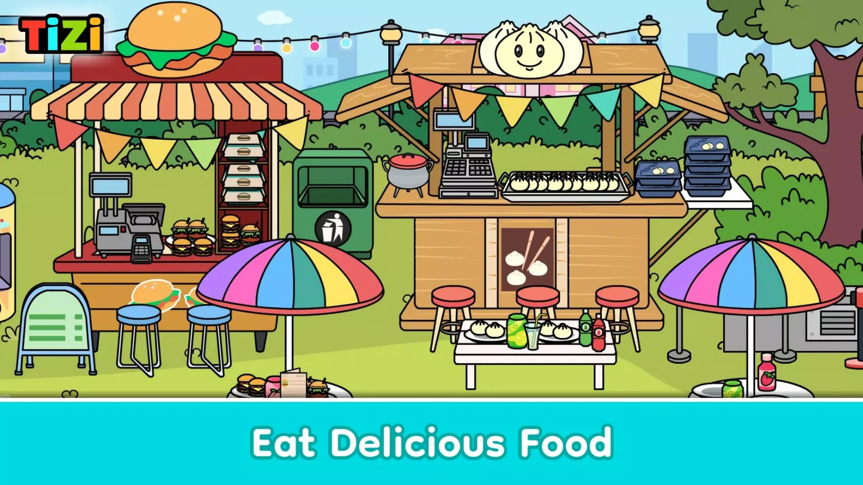 My Tizi City - Town Life Games应用截图