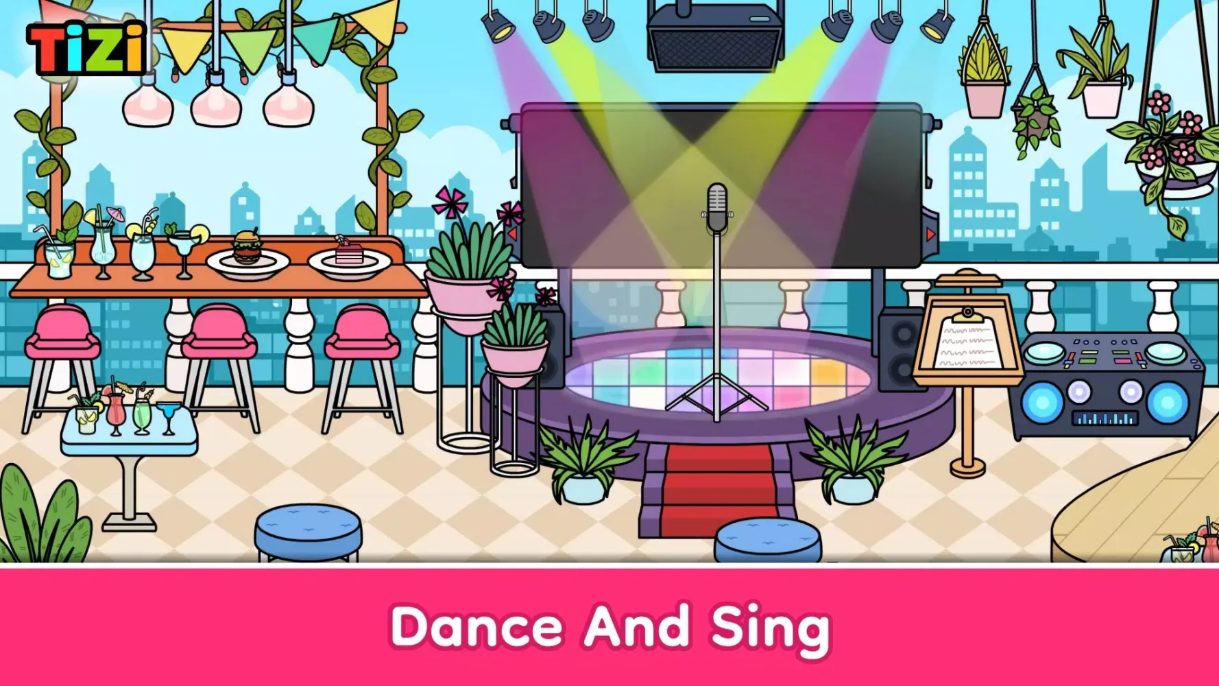 My Tizi City - Town Life Games应用截图