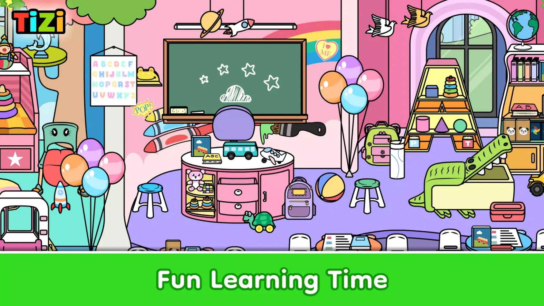 My Tizi City - Town Life Games应用截图
