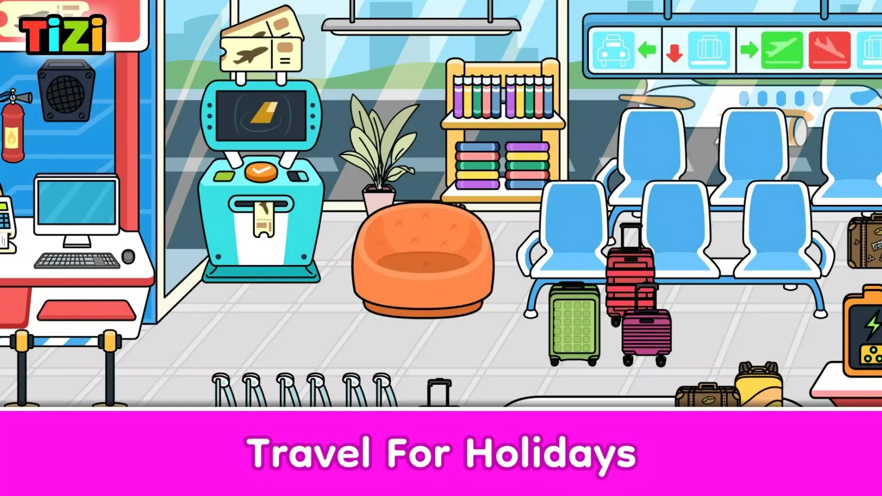 My Tizi City - Town Life Games应用截图