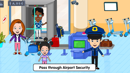 Tizi Town - My Airport Games-screenshot-3