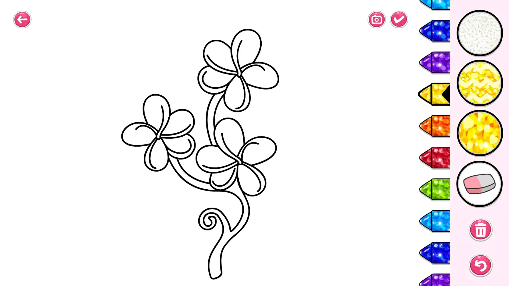 Tangkapan skrin Princess Coloring Book Games