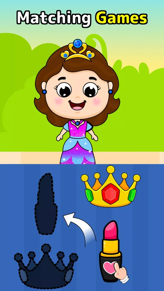 Timpy Baby Princess Phone Game Screenshots
