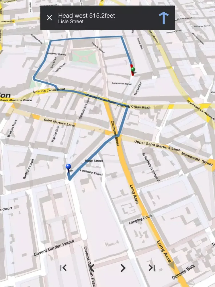 Tangkapan skrin London - Offline Maps & city guide (w/ metro!) iPad 