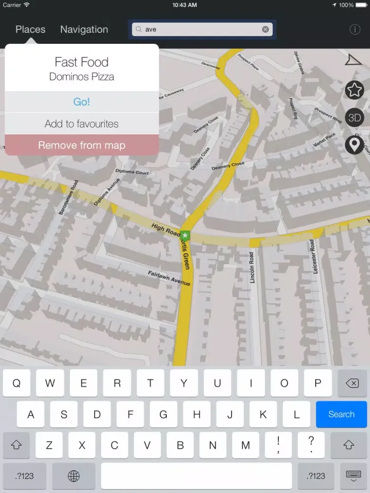 Tangkapan skrin London - Offline Maps & city guide (w/ metro!) iPad 