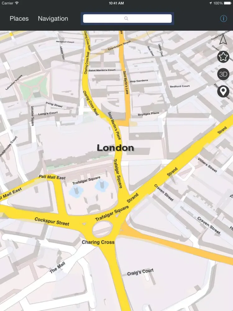 Tangkapan skrin London - Offline Maps & city guide (w/ metro!) iPad 