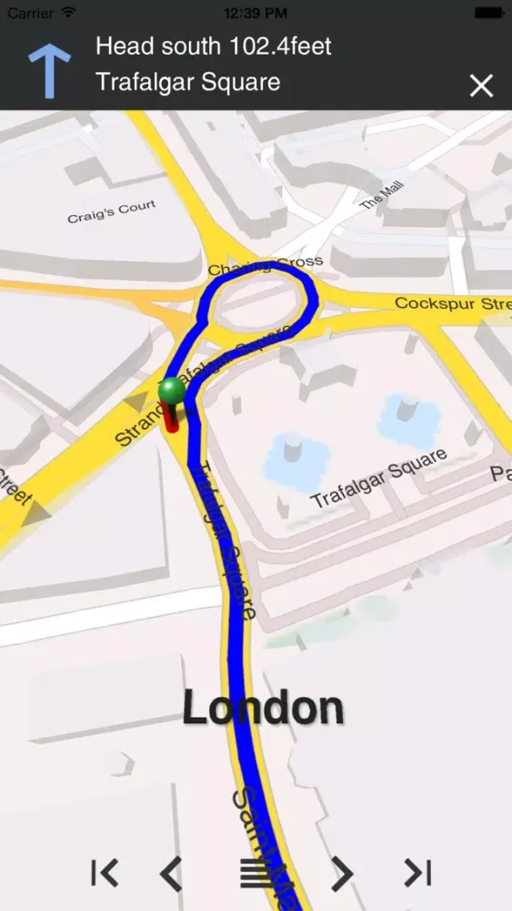 Tangkapan skrin London - Offline Maps & city guide (w/ metro!)