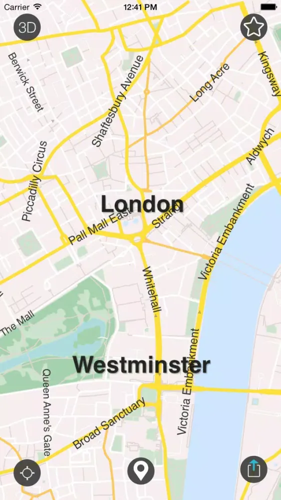 Tangkapan skrin London - Offline Maps & city guide (w/ metro!)
