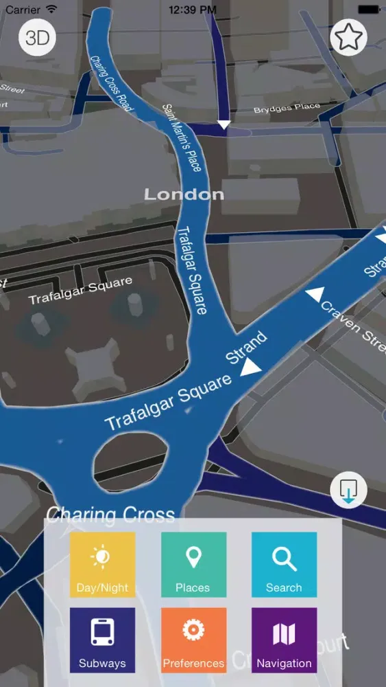 Tangkapan skrin London - Offline Maps & city guide (w/ metro!)
