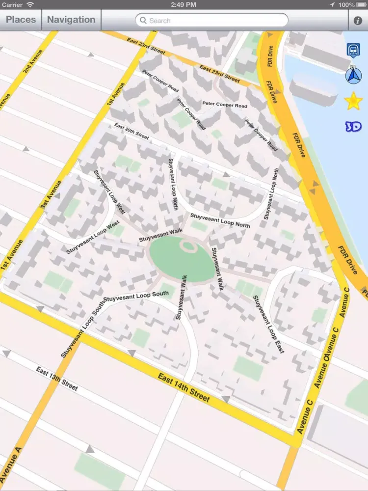 New York - Offline Map & city guide (w/ metro!) iPad  Screenshots