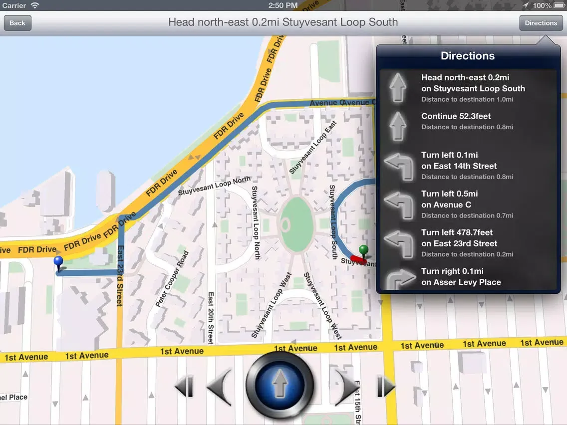 New York - Offline Map & city guide (w/ metro!) iPad  Screenshots