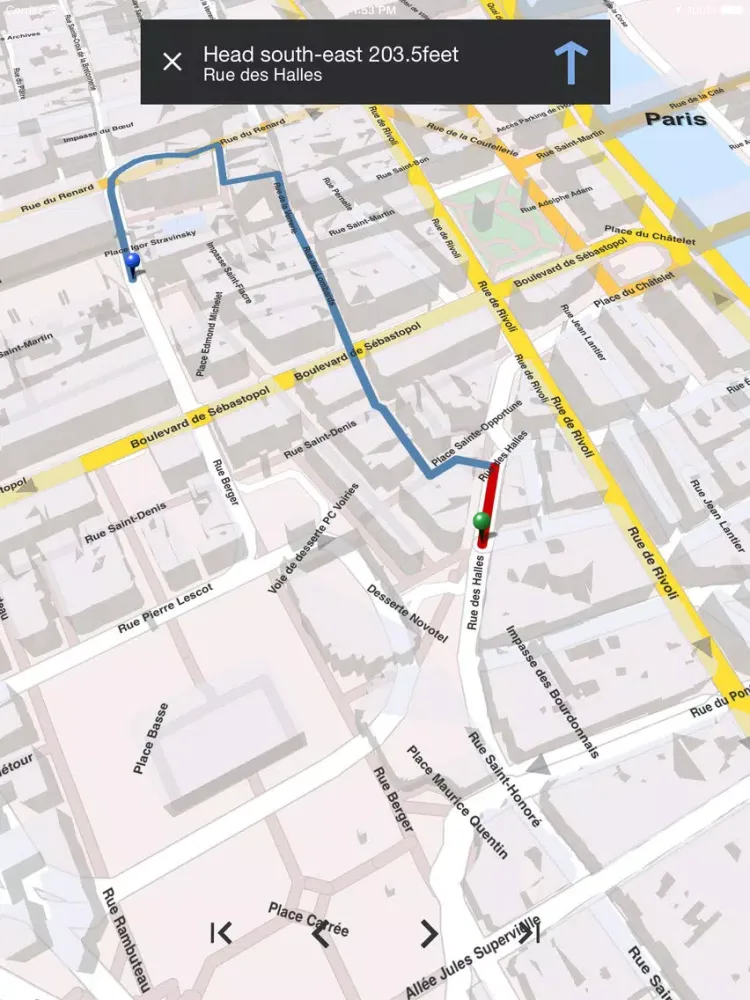 Paris - Offline Map & City Guide (w/metro!) iPad  سکرین شاٹس