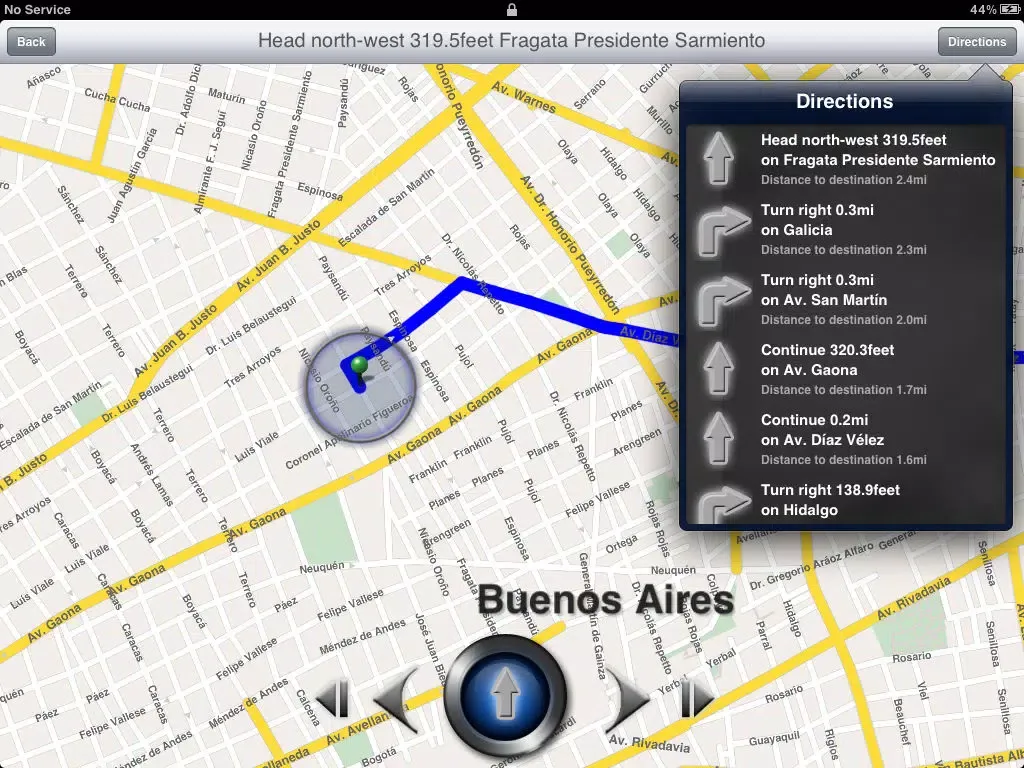 Santiago de Chile 2 - Mapas Offline iPad 应用截图