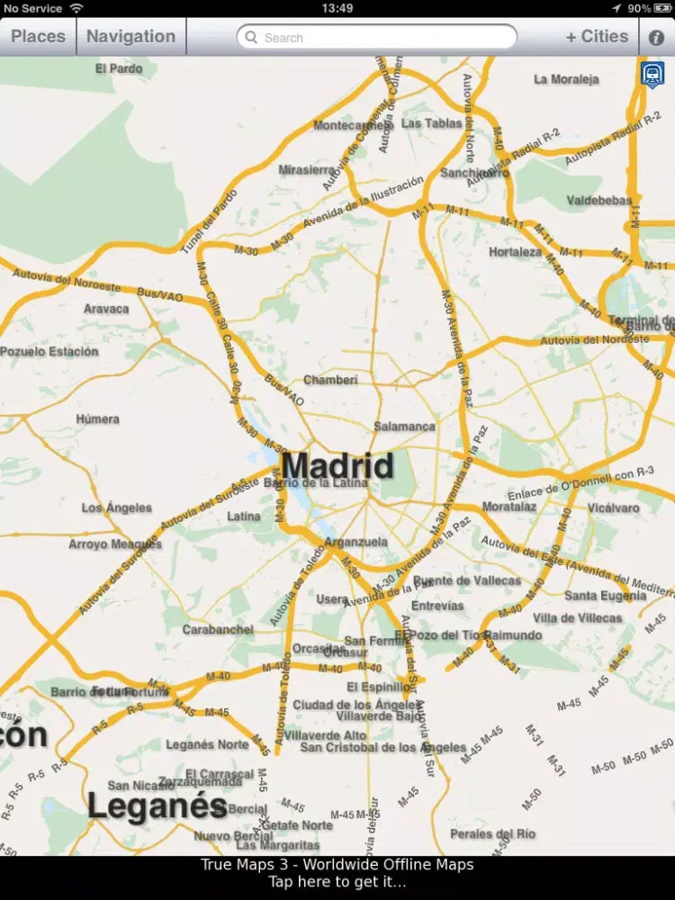 Madrid - Offline Map & City Guide (w/metro!) iPad  スクリーンショット