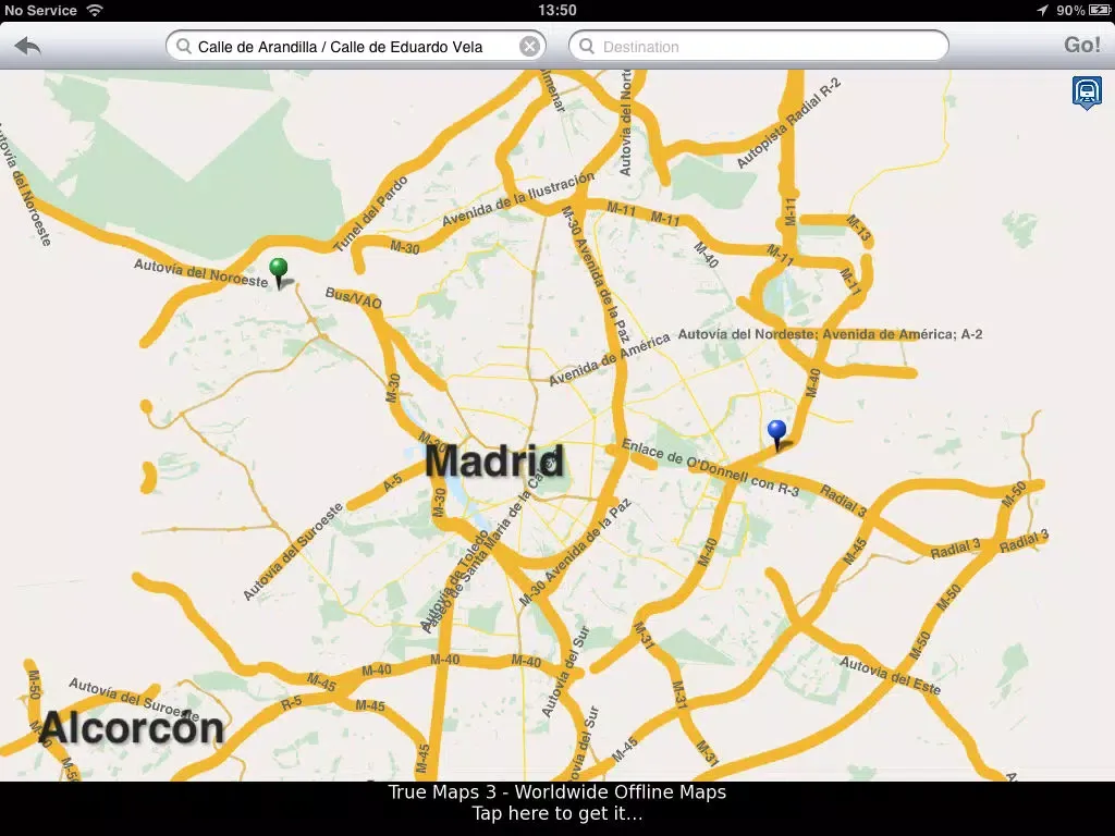 Madrid - Offline Map & City Guide (w/metro!) iPad  スクリーンショット