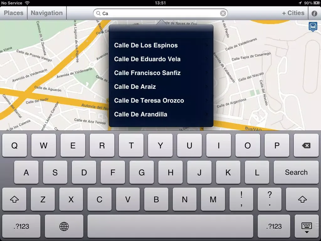 Madrid - Offline Map & City Guide (w/metro!) iPad  スクリーンショット