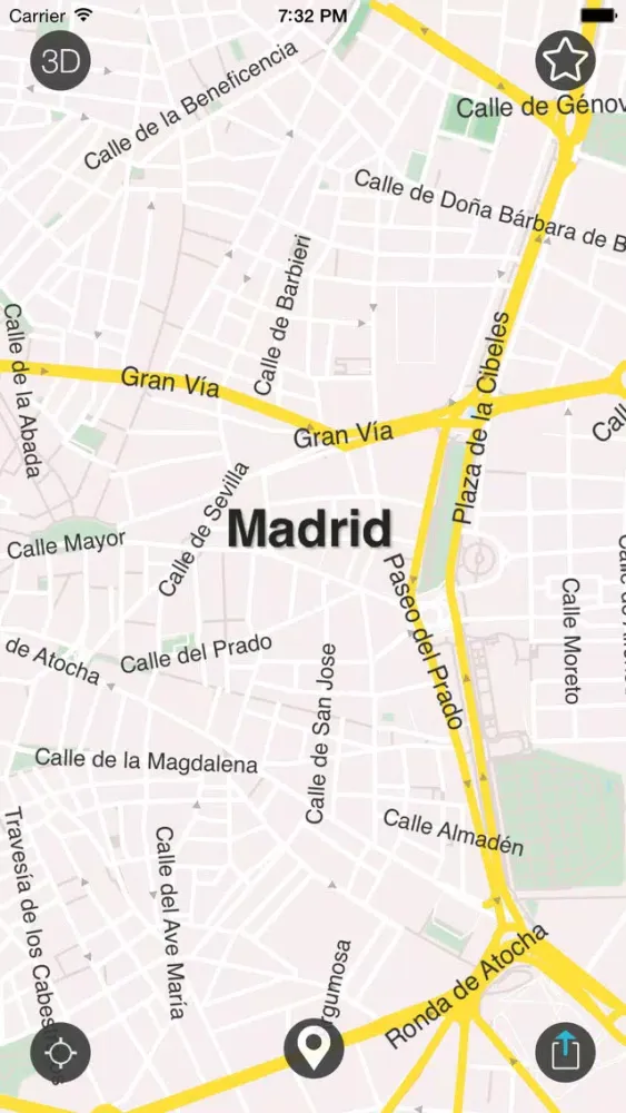 Madrid - Offline Map & City Guide (w/metro!) スクリーンショット
