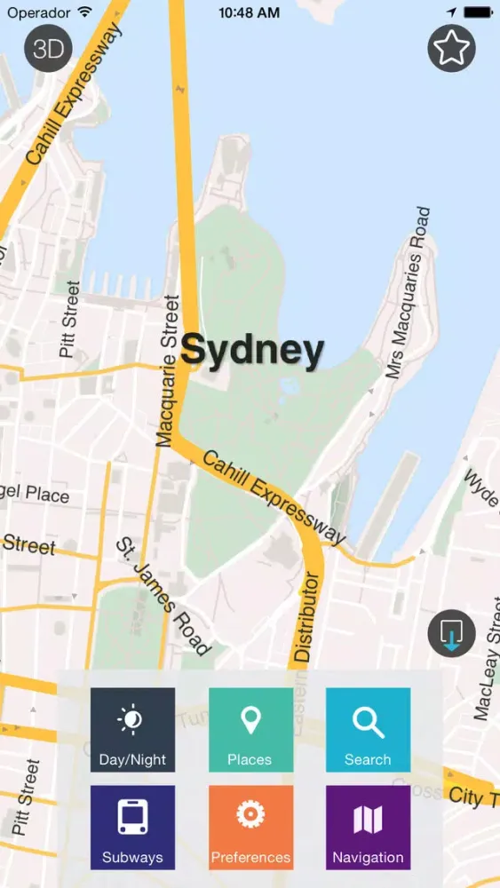 Sydney Offline Map & City Guide Screenshots