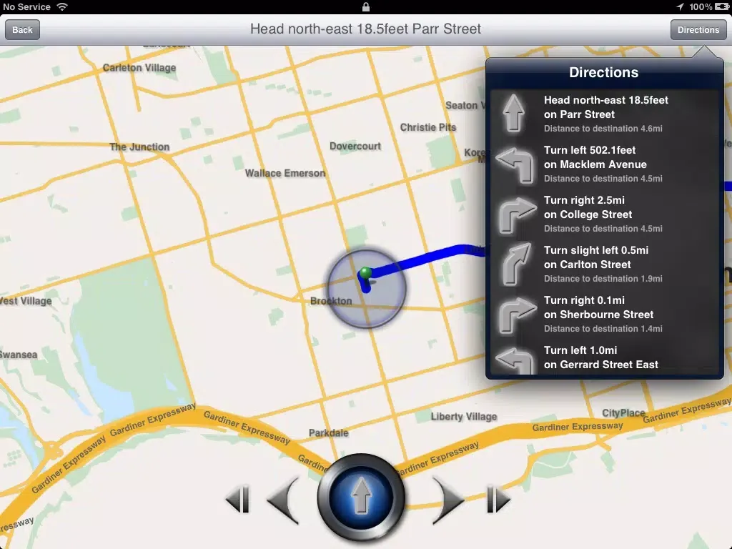 صور Toronto Offline Map & City Guide (w/metro!) iPad 