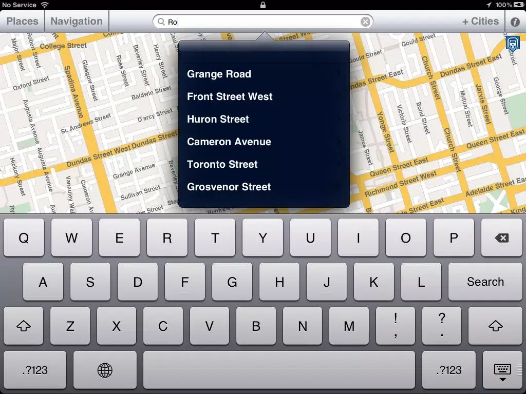صور Toronto Offline Map & City Guide (w/metro!) iPad 