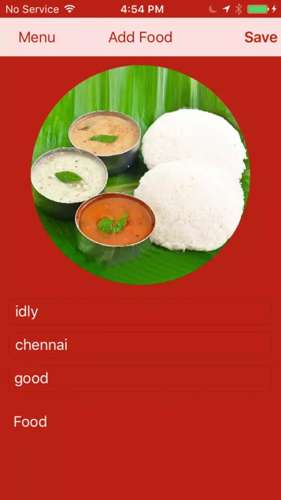 Food Record应用截图