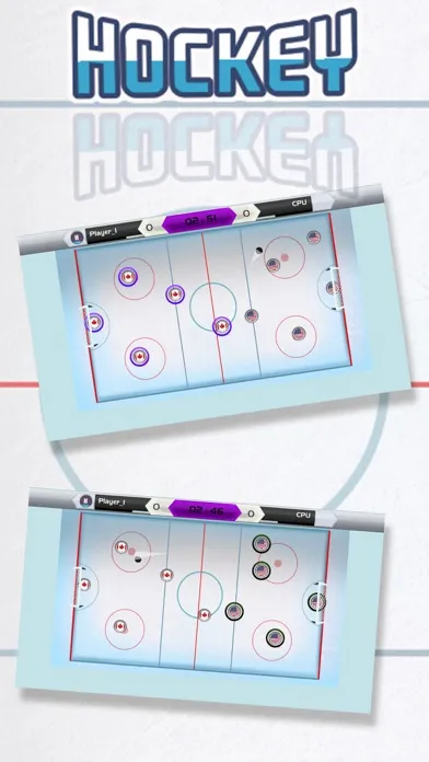 Finger Hockey - Pocket Game سکرین شاٹس
