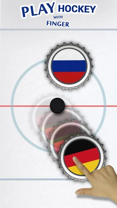 Finger Hockey - Pocket Game سکرین شاٹس