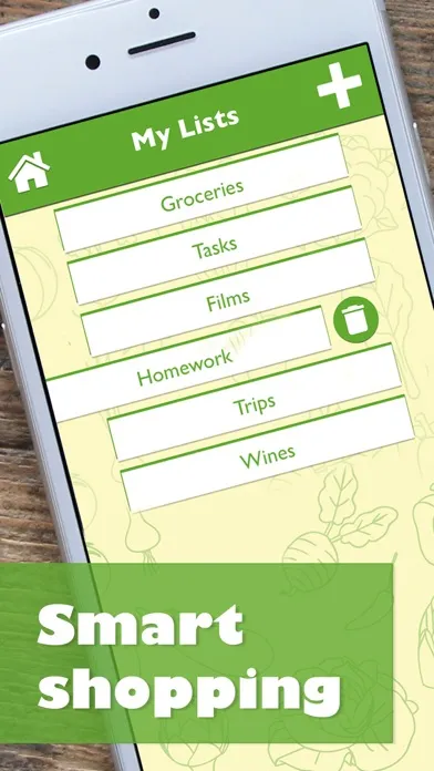 Captures d'écran de Grocery Lists Make Shopping