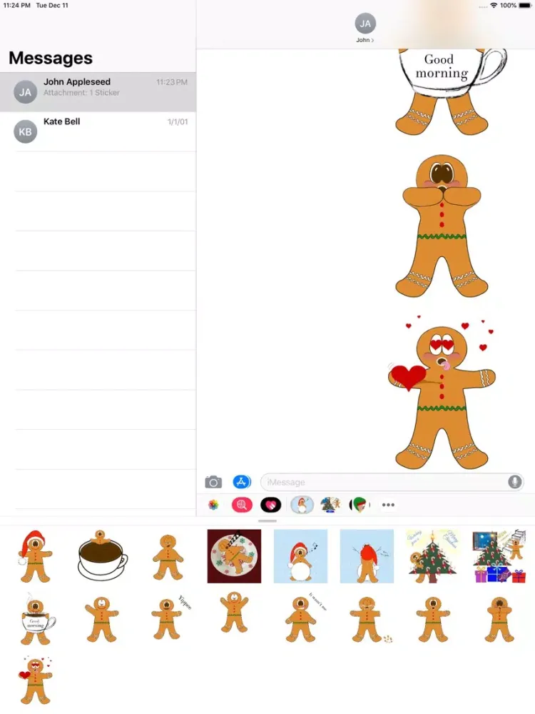 Screenshot di Christmas Gingerbread style iPad 