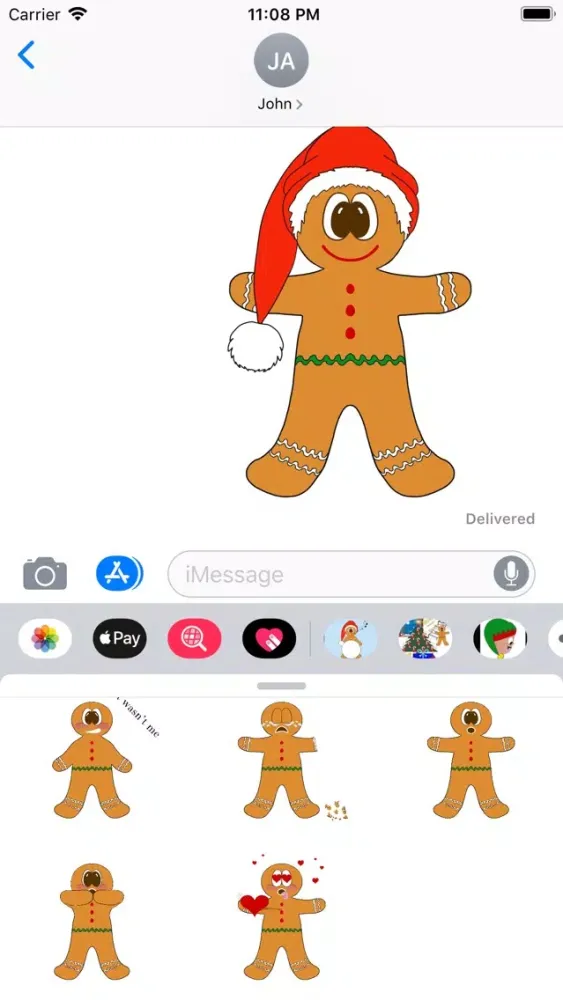Screenshot di Christmas Gingerbread style