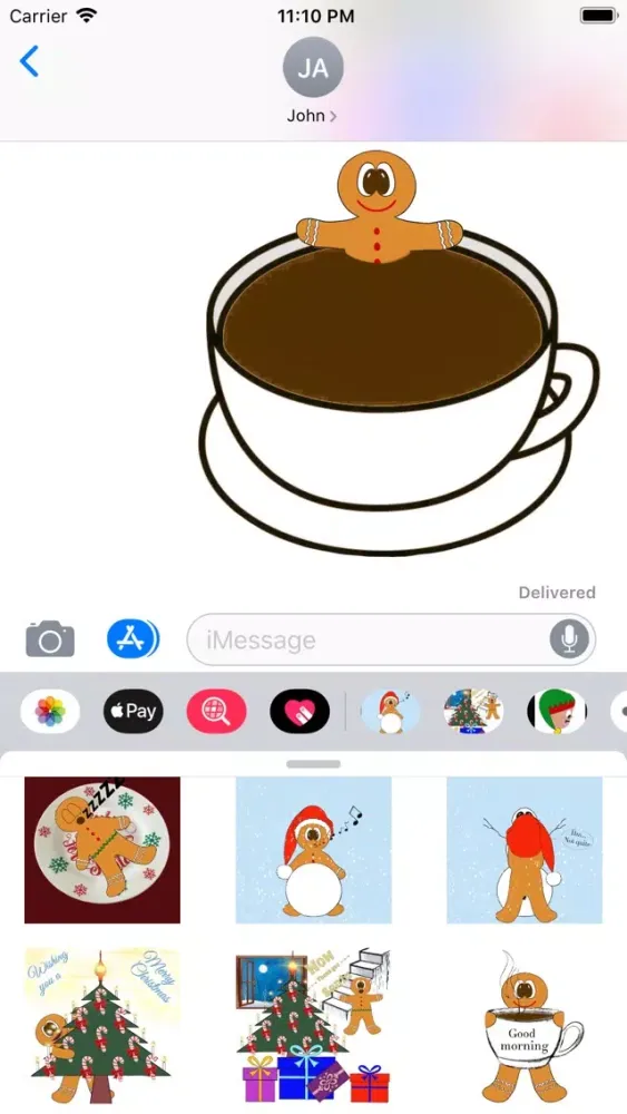 Screenshot di Christmas Gingerbread style