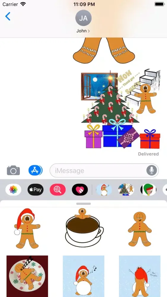 Screenshot di Christmas Gingerbread style