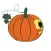 Pumpkin time stickers
