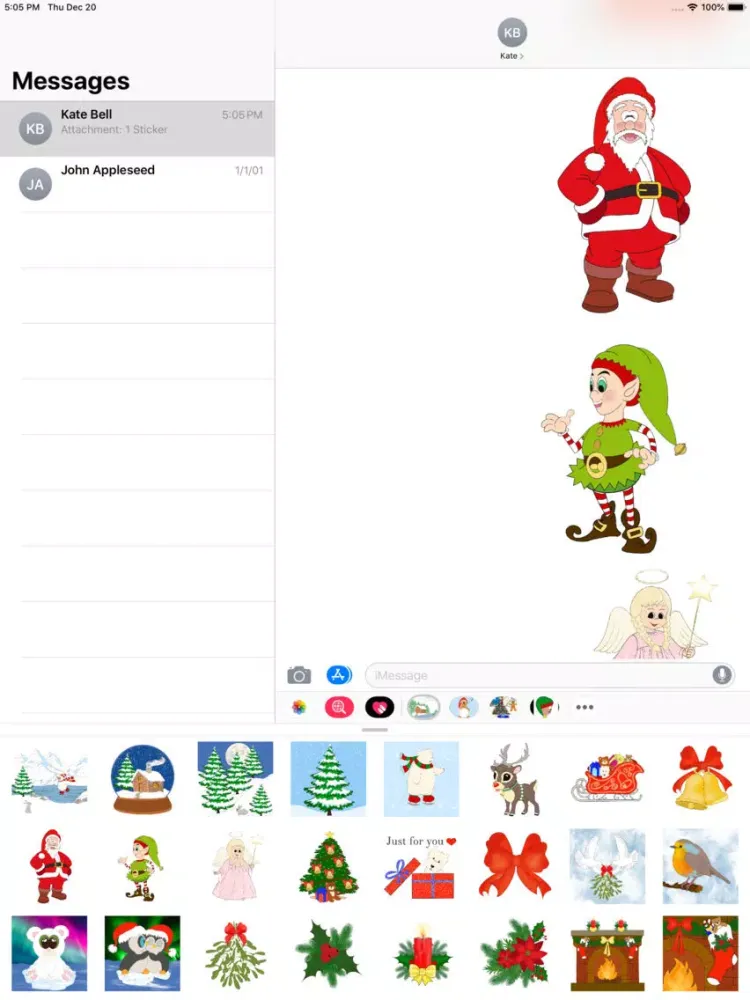 تصاویر Winter Christmas edition iPad 