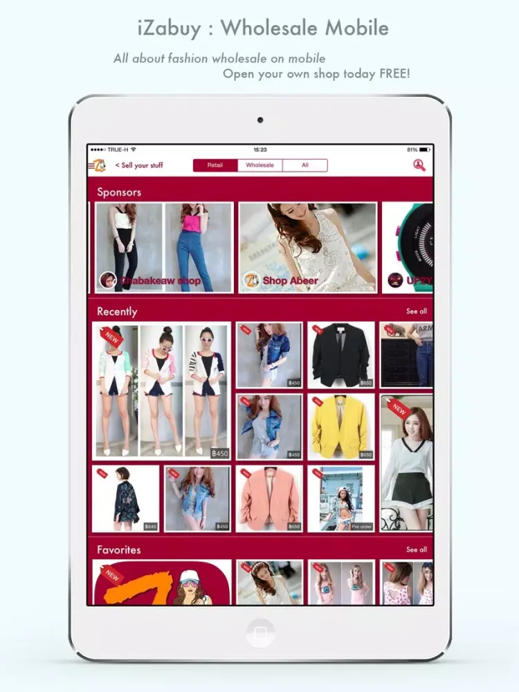 iZaBuy : Wholesale Mobile iPad  Screenshots