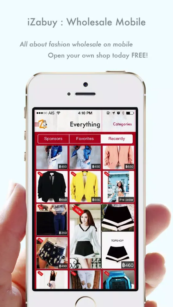 iZaBuy : Wholesale Mobile Screenshots