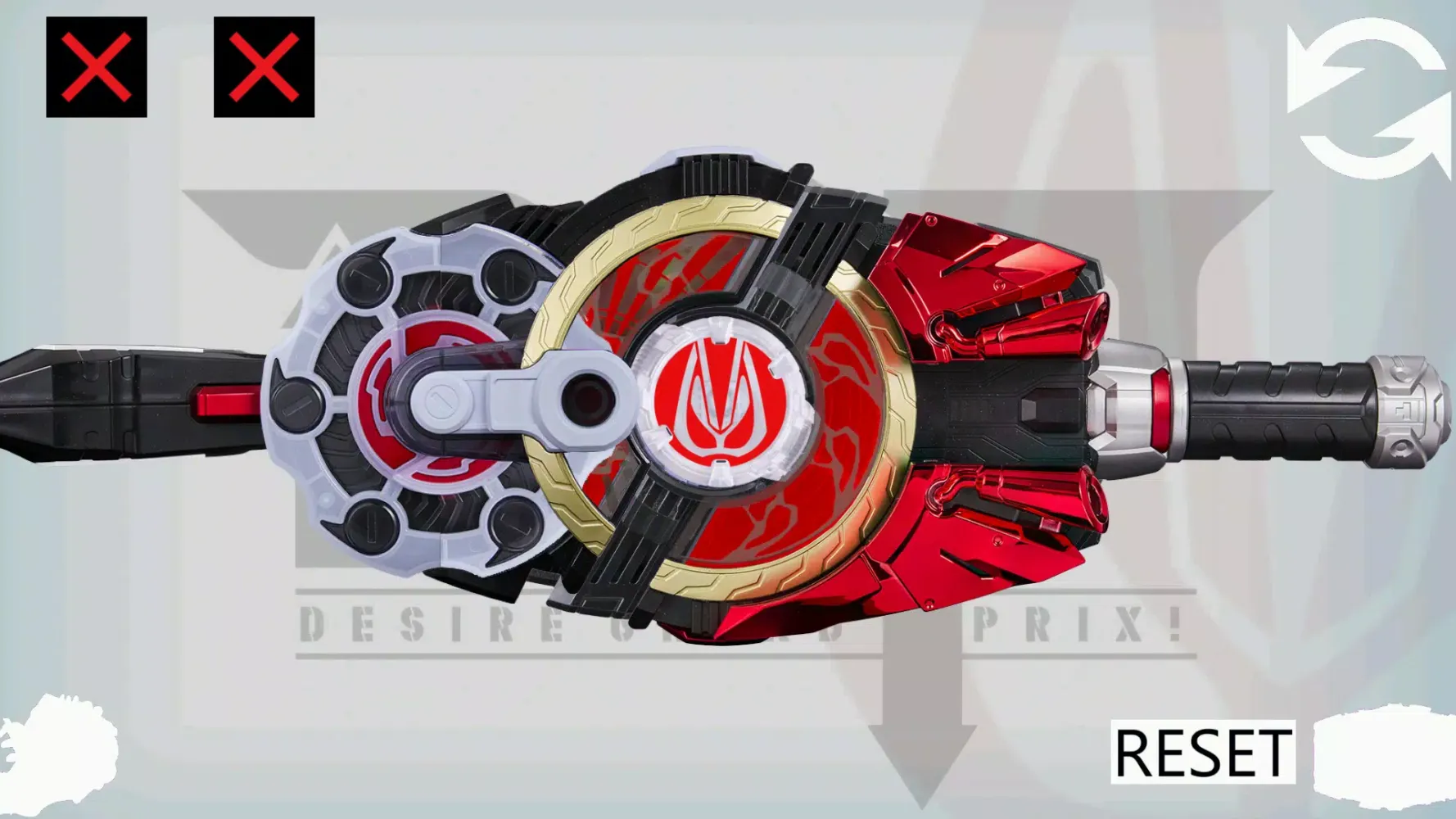 PDX Desire Driver Kamen Rider スクリーンショット