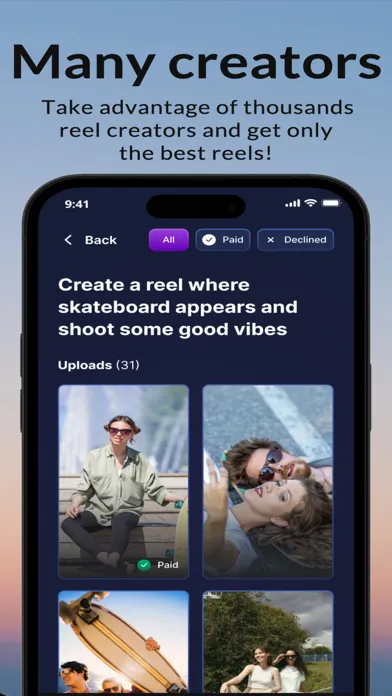 Reel Squad - Make reels & Earn应用截图