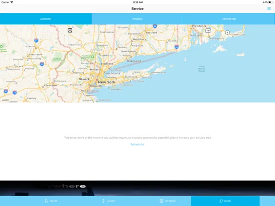 ServiceApp Global iPad  Ekran Görüntüleri