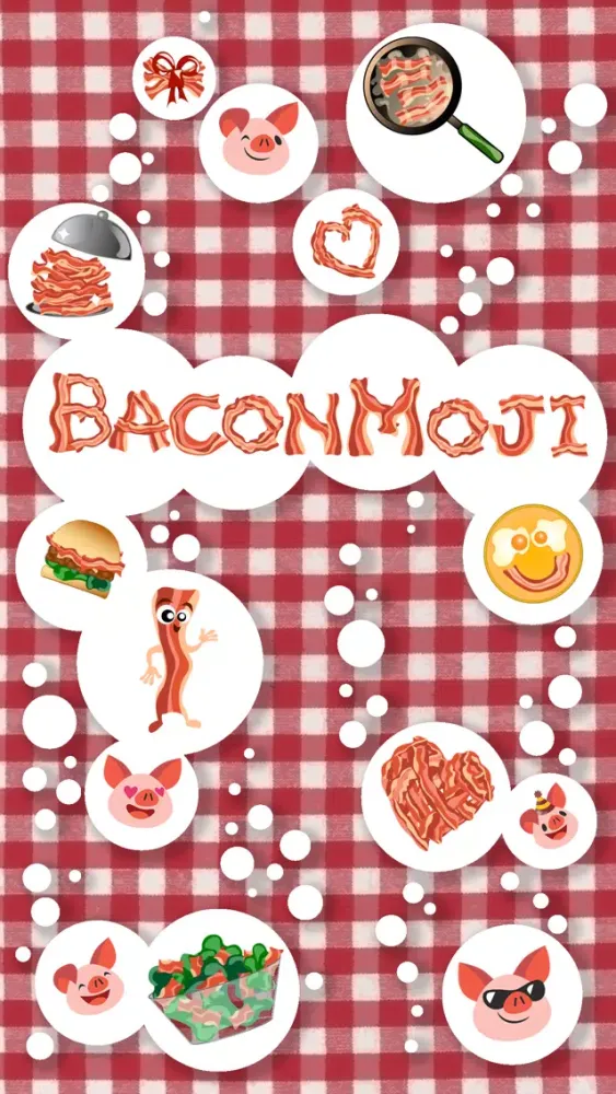 Скриншоты BaconMoji bacon emoji stickers