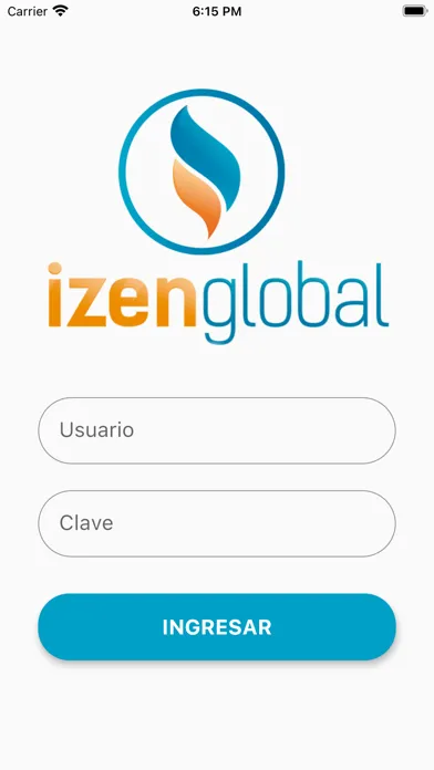 Tangkapan skrin iZen Enterprise
