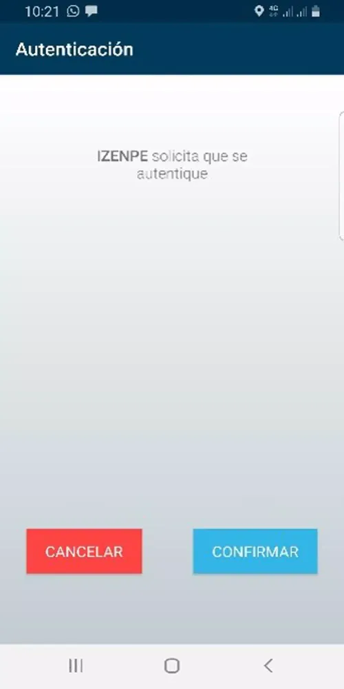 Capturas de pantalla de IZENPE MOBILE