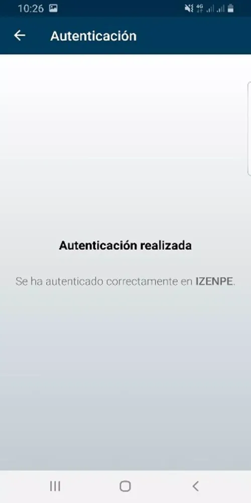 Capturas de pantalla de IZENPE MOBILE