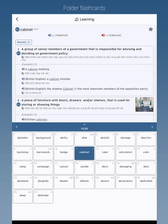 Từ Điển Anh-Việt Oxford iPad  स्क्रीनशॉट