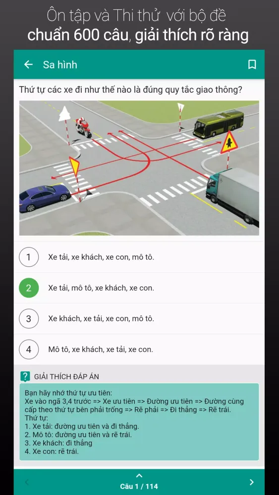 Thi bằng lái xe máy Screenshots