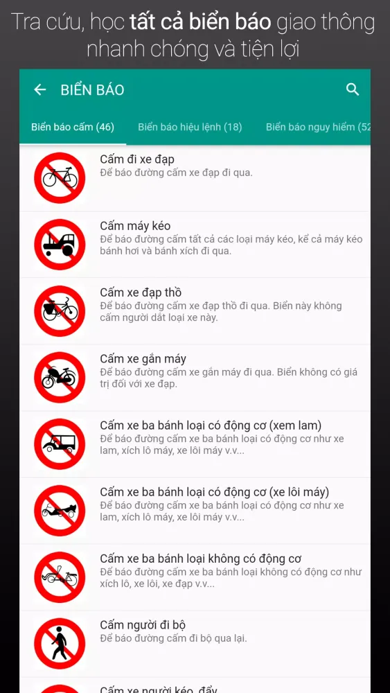 Thi bằng lái xe máy Screenshots