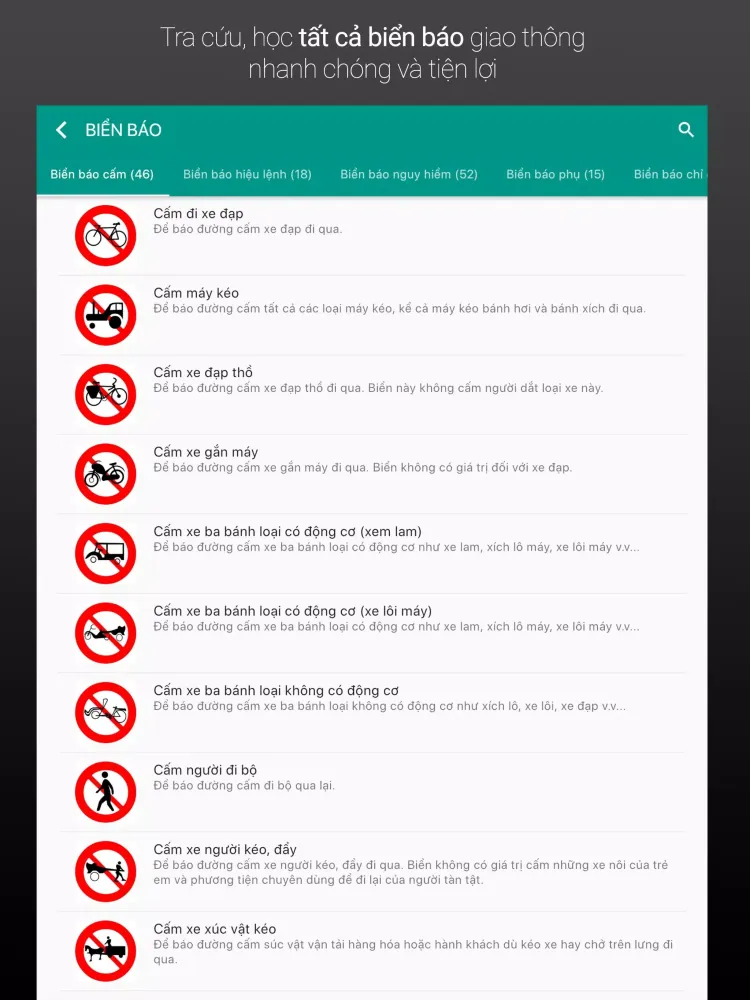 Thi bằng lái xe máy Screenshots