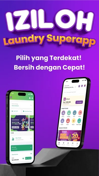 IZILOH | Laundry Super App स्क्रीनशॉट